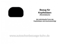 Peugeot 208 - Kopfstütze für Rücksitzbank