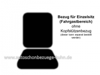 VW T7 Multivan - Einzelsitz (Fahrgastbereich)